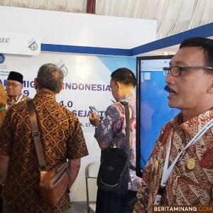 Bupati Hendrajoni saat hadiri KTN 2019 di Yogyakarta. Humas Pessel