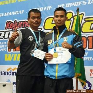 Atlet Pencak Silat sukses menambah perolehan medali untuk Provinsi Sumatera Barat di ajang Pra PON