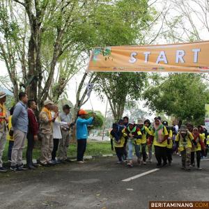 Peserta lakukan start LLWN di kawasan Mifan.