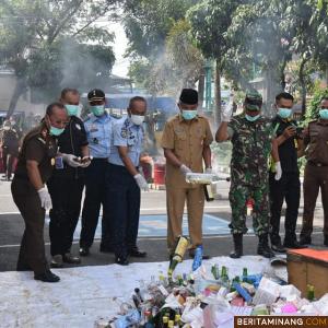  Pemko Sambut Baik Pemusnahan 161 BB Oleh Kejari Padang