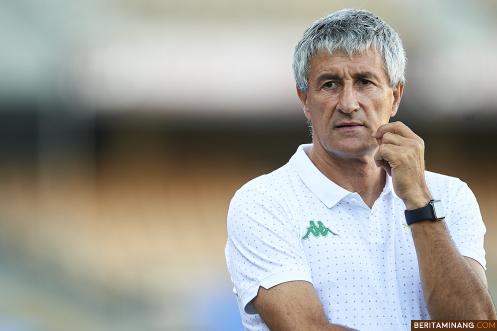 Barcelona resmi menunjuk Quique Setien sebagai pelatih baru mereka.