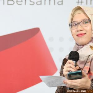 Anggota Ikatan Psikolog Klinis & Halodoc, Emeldah. (Humas BNPB/M Arfari Dwiatmodjo)
