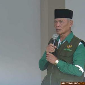 Ketua Baznas Kota Padang Panjang, Drs. H. Aswir Rasyidin.