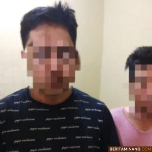 2 pelaku pencurian di kantor PMI Bukittinggi berhasil diamankan polisi. Foto: tribratanews.sumbar.polri.go.id