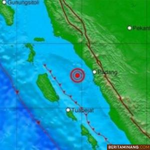 Ilustrasi Lokasi Gempa