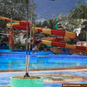 Salah satu objek wisata menarik di Kota Padang Panjang, Mifan Water Park. Foto: Kominfo Padang Panjang