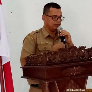 Rinaldi Juru Bicara Gugus Tugas Percepatan Penanganan Covid-19 Kabupaten Pesisir Selatan. Dok