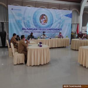  Jelang Penerapan PSBB Bupati Rapat Koordinasi Bersama Seluruh Forkopimca Di Lima Puluh Kota