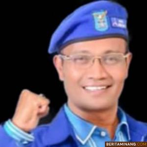 Ketua DPC Partai Demkrat Kabupaten Solok, Agus Syahdeman.