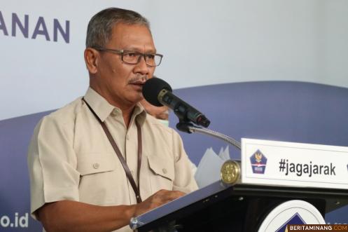 Juru Bicara Pemerintah untuk Penanganan Covid-19, Achmad Yurianto. Foto: Humas BNPB