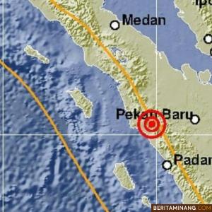 Ilustrasi Lokasi Gempa. Foto: BMKG
