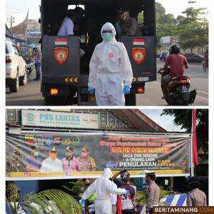 Tak Pakai Masker, Puluhan Warga Digelandang Ke Mapolres
