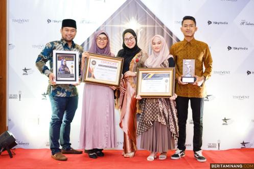 Laili Purnamasari saat Dinobatkan Sebagai CEO Muda Inspiratif dan Inovayif Indonesia 2020.