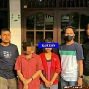 Tim Opsnal Macan Kumbang Satreskrim Polres Pessel bersama Unit Reskrim Polsek Bayang berhasil menangkap pelaku melarikan Anak di bawah umur ke Sumut, Kamis (27/1/22).