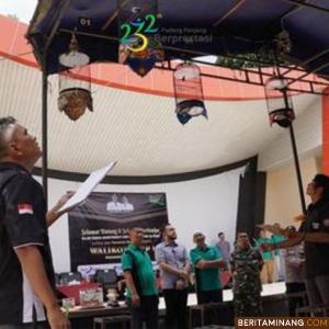 Suasana Event Lomba Burung Berkicau Wali Kota Cup I Padang Panjang, Ahad (21/5/2023), di Medan Nan Bapaneh, Pusat Dokumentasi dan Informasi Kebudayaan Minangkabau (PDIKM). Foto: Kominfo Padang Panjang