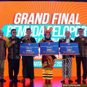 Laurencia De Richo berhasil meraih juara 2 pada pemilihan Pemuda Pelopor Tingkat Nasional Bidang Pangan yang digelar dari tanggal 16 sampai dengan 18 Oktober 2023. Foto : Dok Dispora Pyk