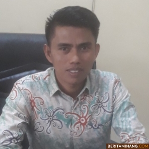 Komisioner KPU Dharmasraya Divisi Perencanaan, Data dan Informasi, Wilri Iswandi. Foto: Ist.