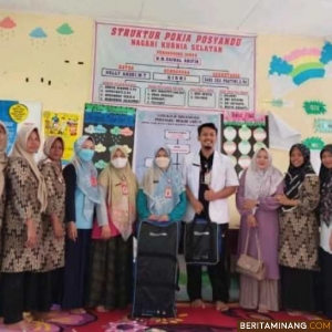 Kegiata KARDI SARAS di Puskesmas Sungai Rumbai, Dharmasraya, Senin (22/07/2024). Foto; Kominfo Padang