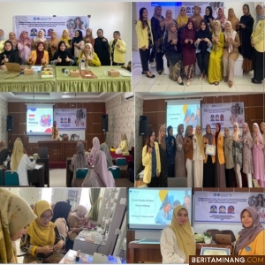 Foto-foto kegiatan pelatihan Nail Art dan Digital Marketing untuk Promosi Salon Kecantikan Sekolah yang dilakukan para dosen Tata Rias dan Kecantikan, Fakultas Pariwisata dan Perhotelan, Universitas Negeri Padang. Foto: Tim Pengabdian