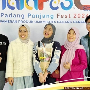 Para influencer yang diundang saat perhelatan Padang Panjang Festival (Papa Fest) 2024. Foto: Kominfo Padang Panjang