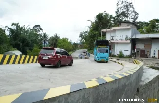 Kondisi Jembatan Tanjung Kelurahan Ganting, Kecamatan Padang Panjang Timur. Foto: Kominfo Padang Panjang