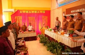 Kegiatan Musrenbang Kecamatan Payakumbuh Selatan yang di gelar Aula Kecamatan Payakumbuh Selatan, Selasa (04/02/2025)