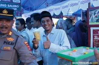 Ketua DPRD Kota Payakumbuh, Wirman Putra pada peresmian Pasa Pabukoan Kota Payakumbuh,Sabtu sore (1/3/2025).