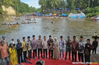 Alek Bakajang di Nagari Gunuang Malintang pada Senin (7/4/2025).