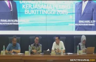 pemko telah melakukan pertemuan silaturahmi bersama awak media, di Aula Balaikota, Jumat (04/07).