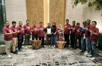Para pengurus IGORNAS yang lakukan mosi tidak percaya ke pengurus pusat. Foto: Dok.