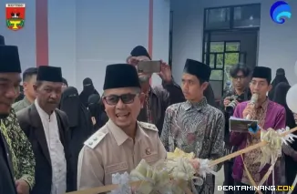 Wawako Bukittinggi Ibnu Asis resmikan ma'had pondok Tahfidzul Qur'an Ibnu Katsir,Kamis, (4/9).