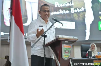 Sekretaris Daerah (Sekda) Provinsi Sumbar, Arry Yuswandi. Foto: Adpim Sumbar