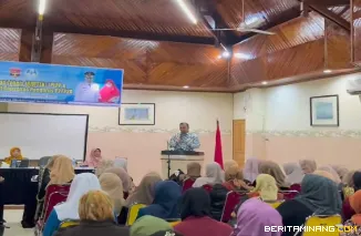 Dinas P3APPKB gelar Kegiatan sosialisasi dan Bimtek LPLPP-P2TP2A Kamu s, (27/11)