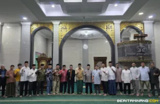 Kegiatan Subuh Mubarak yang dilaksanakan pada Jumat (19/12) bertempat di Masjid Raya Al-Azhar Kampus UNP Air Tawar Padang. Foto ET.