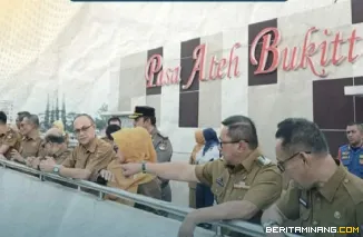 Wako Bukittinggi tinjau pasa ateh, Senin, (5/1)