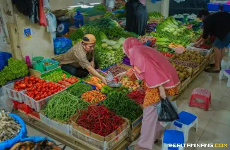 Ilustrasi aktifias di Pasar Padang Panjang. Foto: Kominfo Padang Panjang