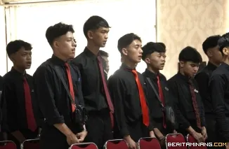 Para Siswa SMK N 1 Padang Panjang saat mengunjungi UNP, Rabu (9/9/2026). (Foto: Syafril/KKPS)